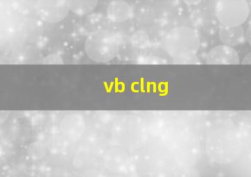 vb clng